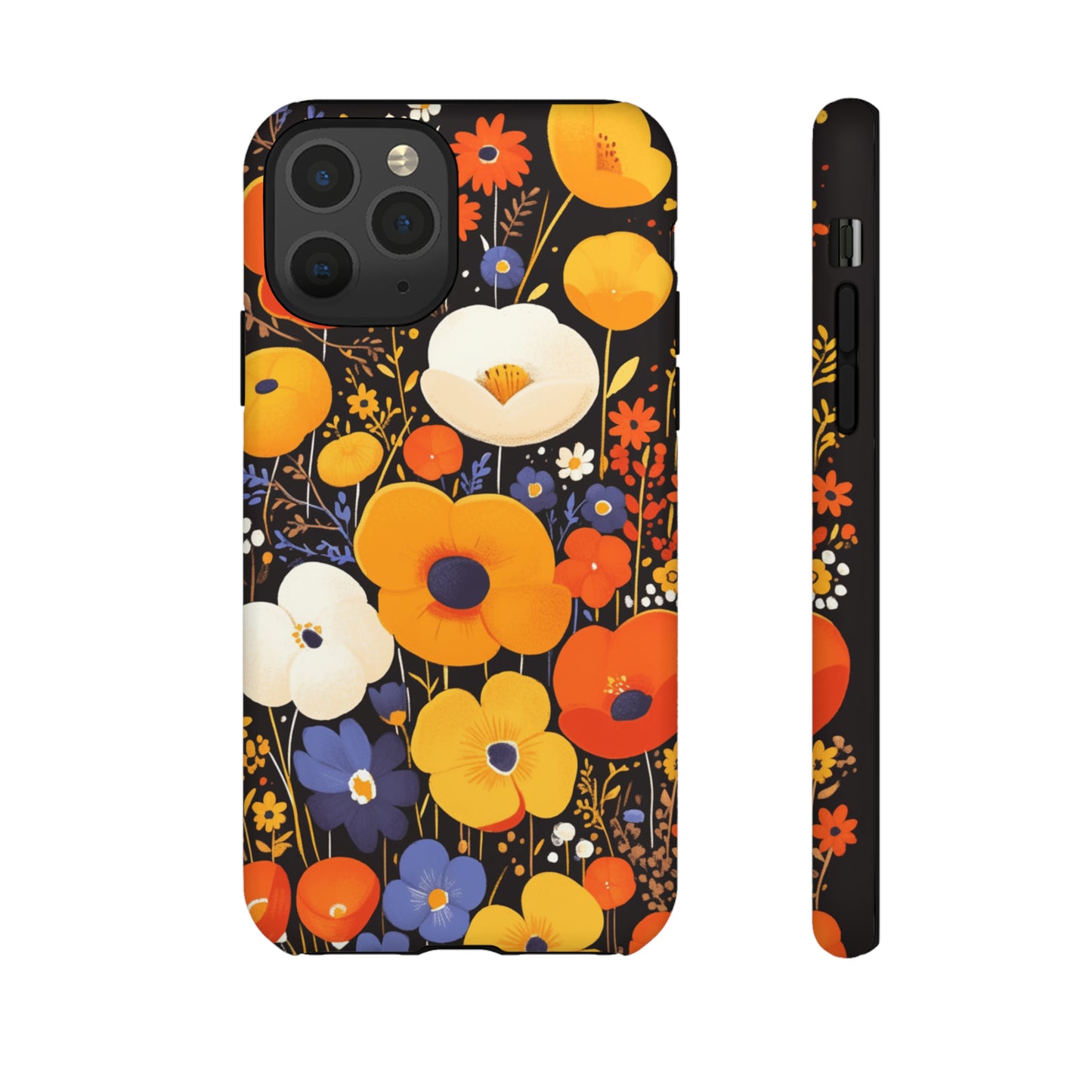 Retro Chaos, Wildflower iPhone Case / Samsung Case, Gift for Floral Lovers, Gift for Her