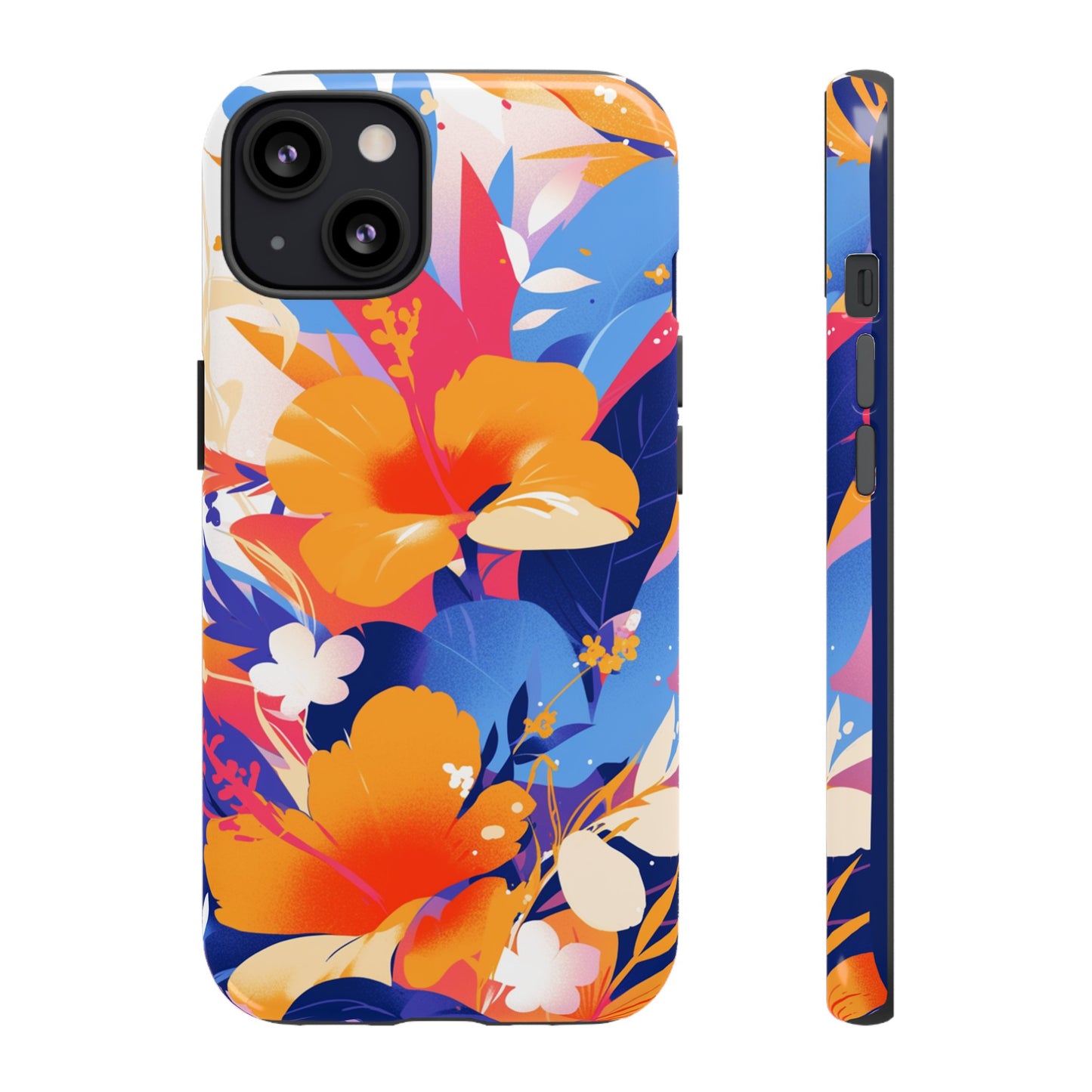 Vintage Abstract Flowers iPhone Case / Samsung Case