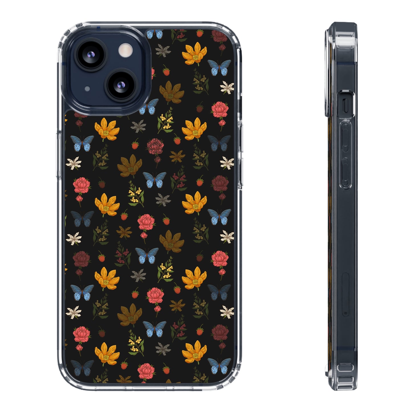 Floral Nature Lovers | Clear iPhone Case / Samsung Case