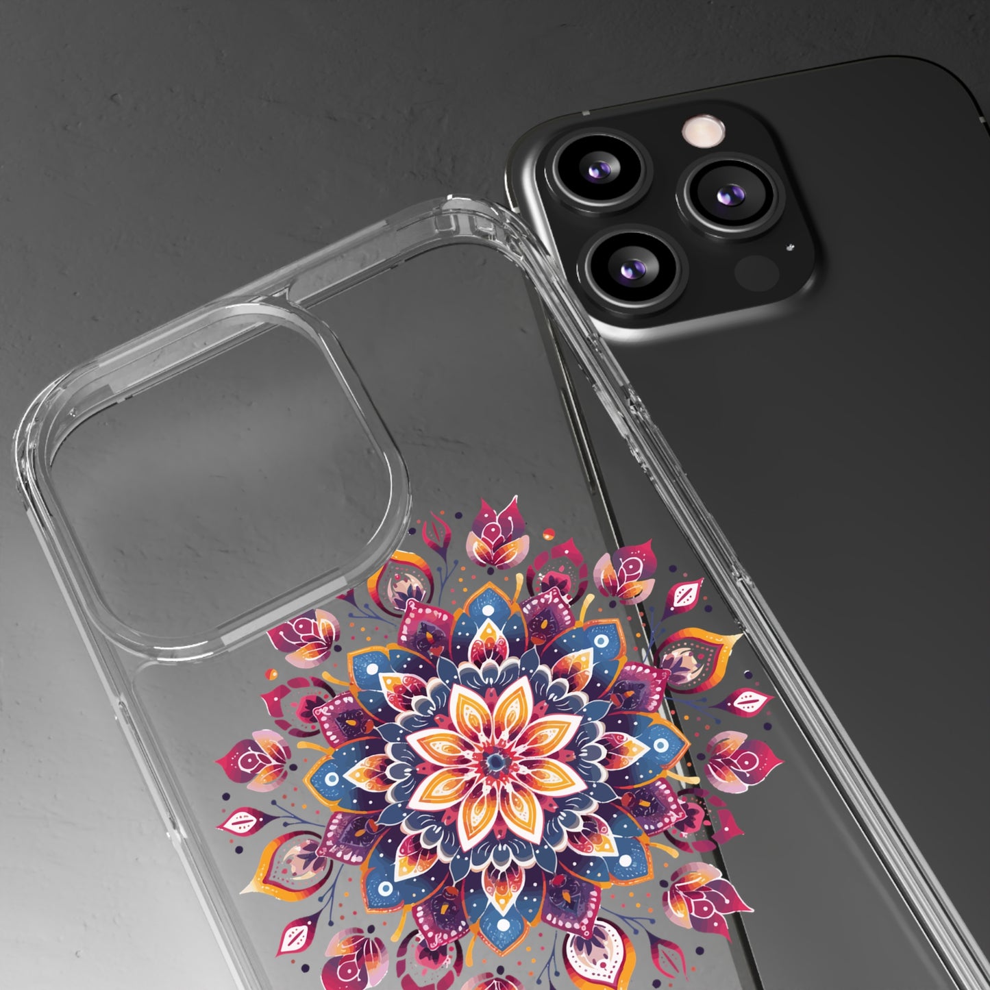 Aurora Mandala | Clear iPhone Case / Samsung Case