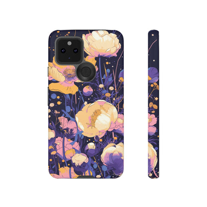 Night Cotton Flowers iPhone Case / Samsung Case