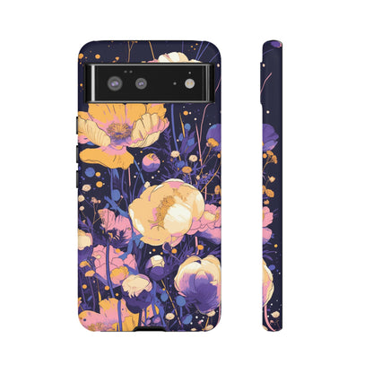 Night Cotton Flowers iPhone Case / Samsung Case