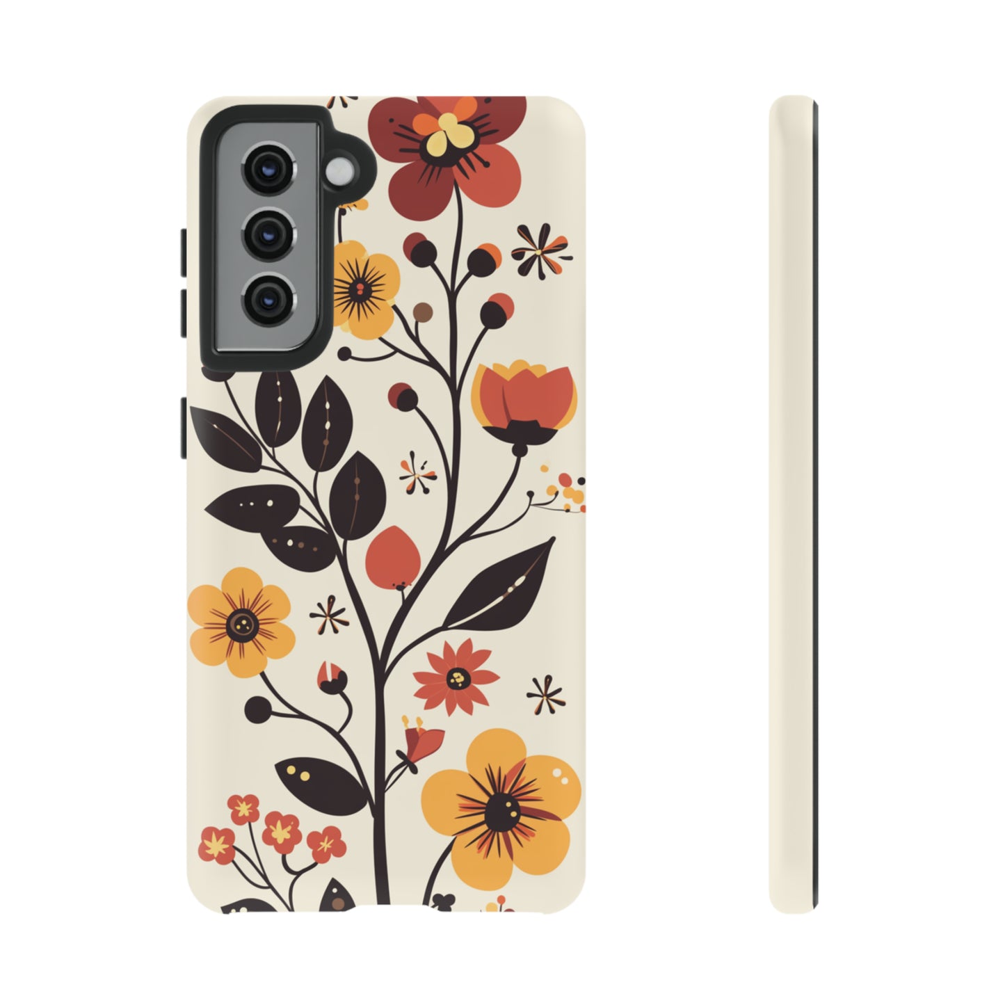 Vector Floral Vines iPhone Case