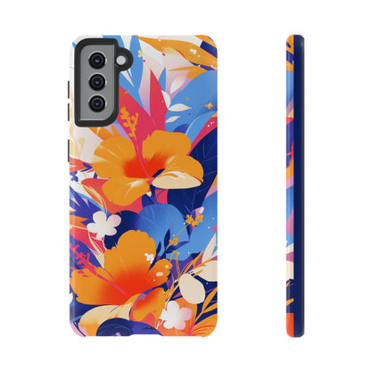 Vintage Abstract Flowers iPhone Case / Samsung Case