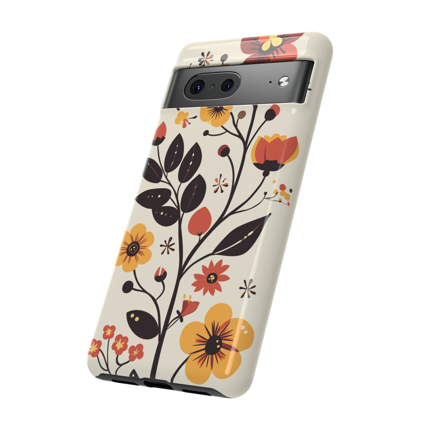 Vector Floral Vines iPhone Case