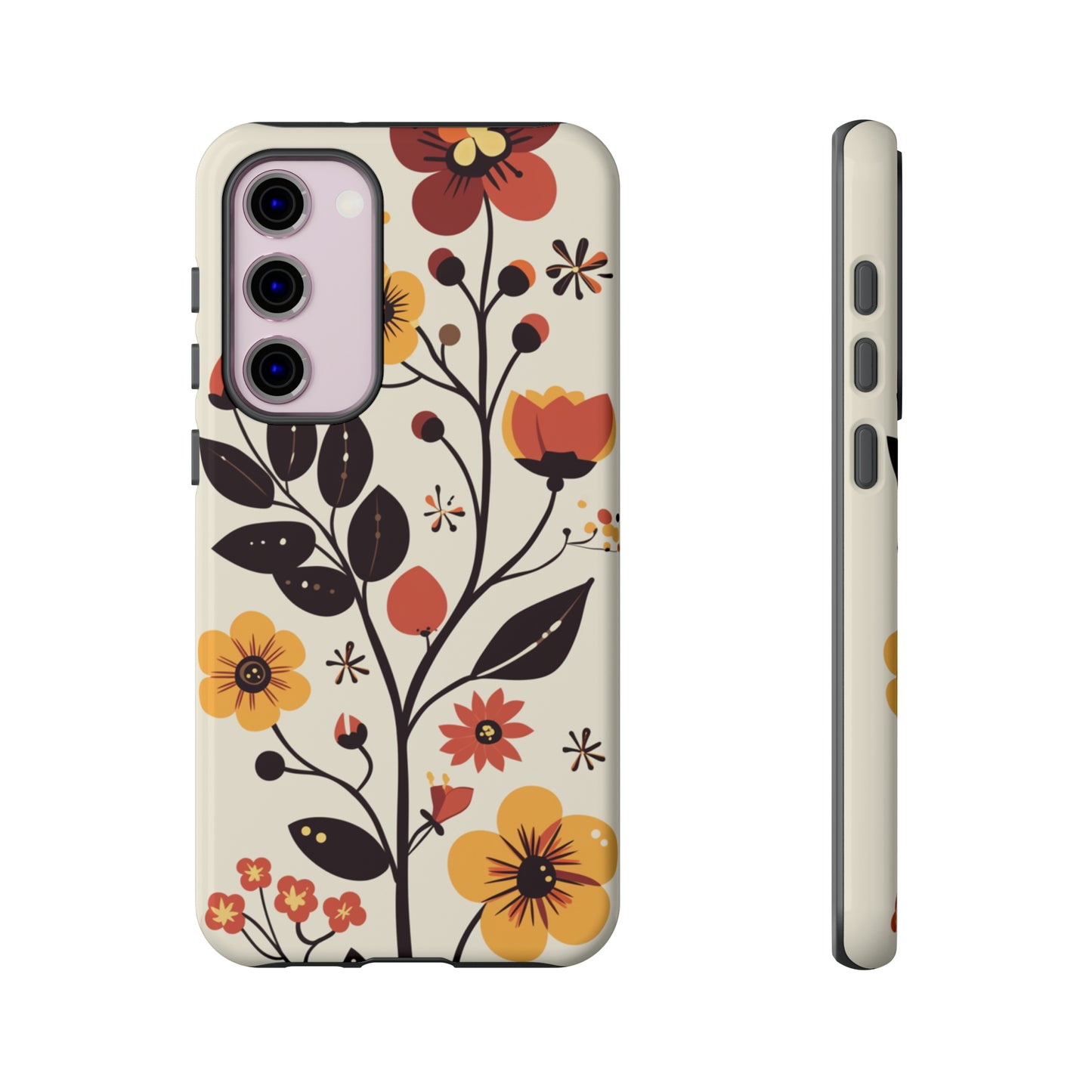 Vector Floral Vines iPhone Case