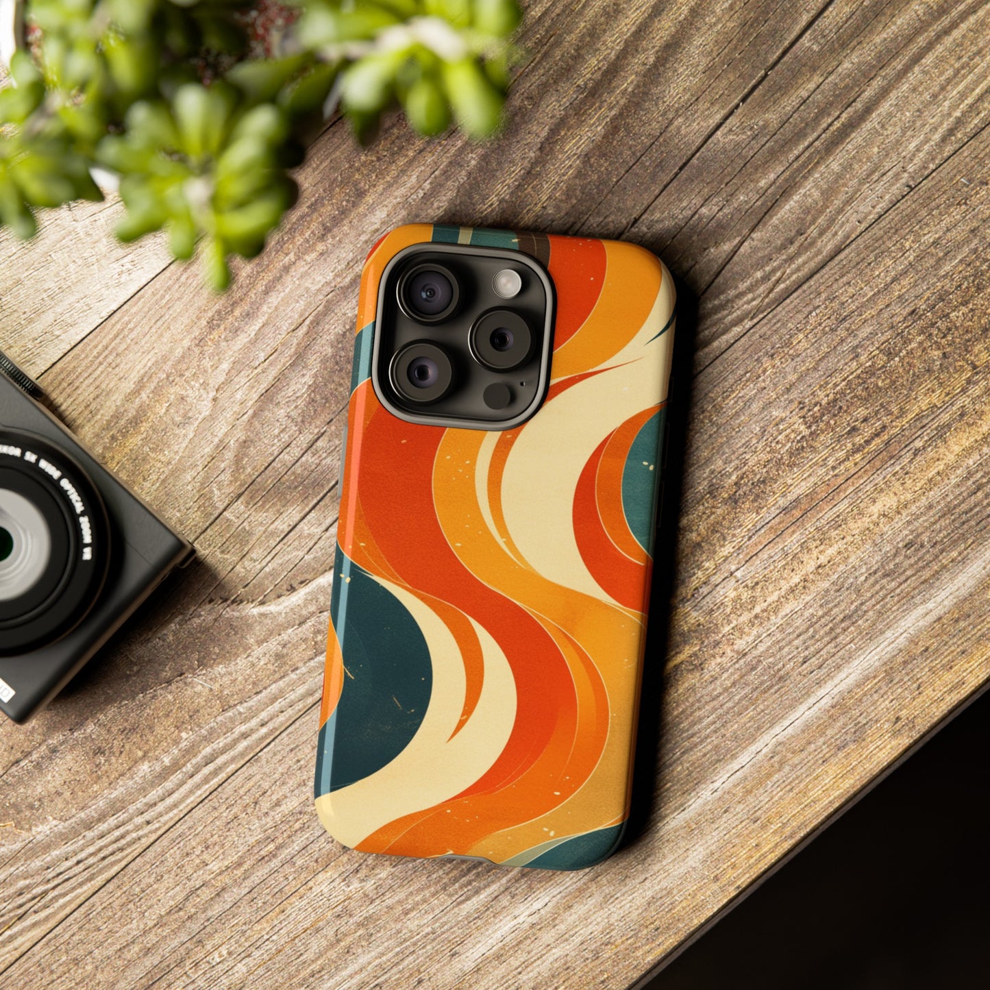 Retro Swirves iPhone Case / Samsung Case