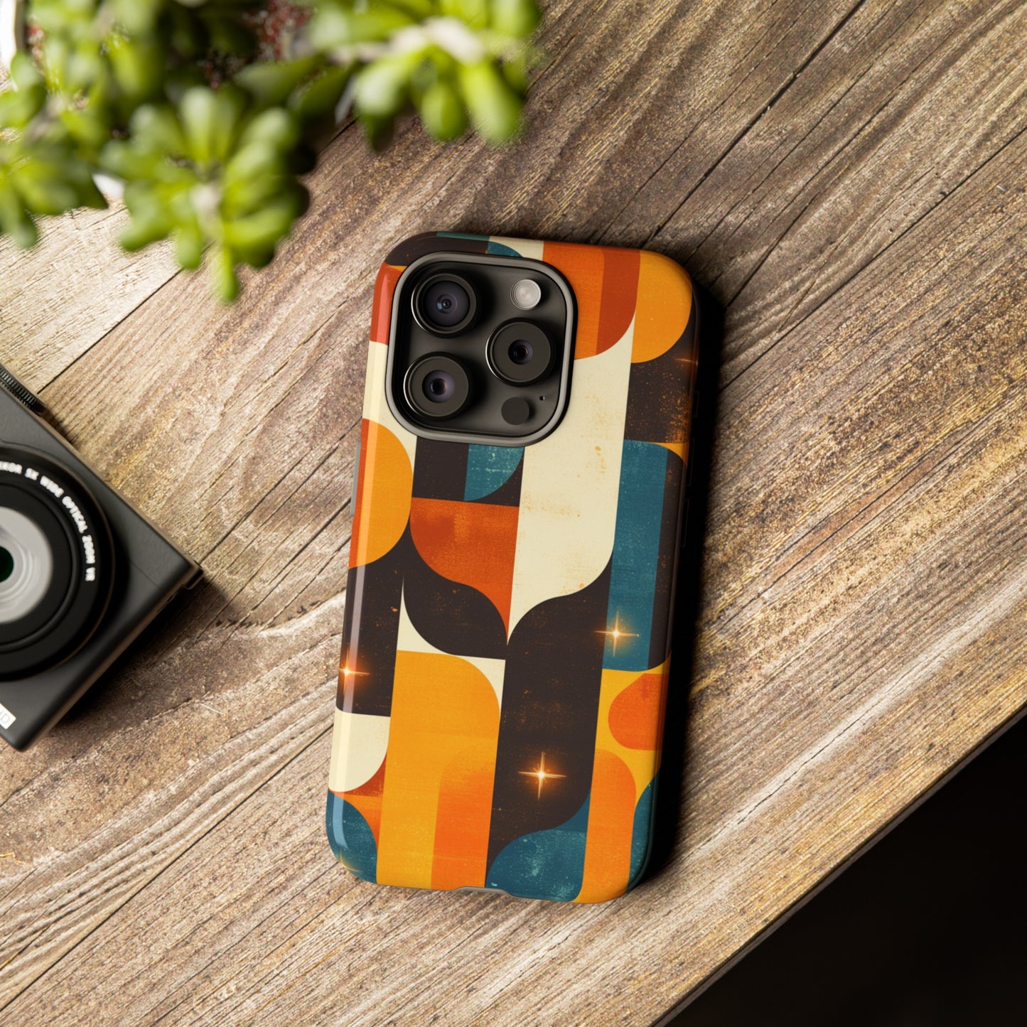 Retro Groovy Pattern iPhone Case / Samsung Case