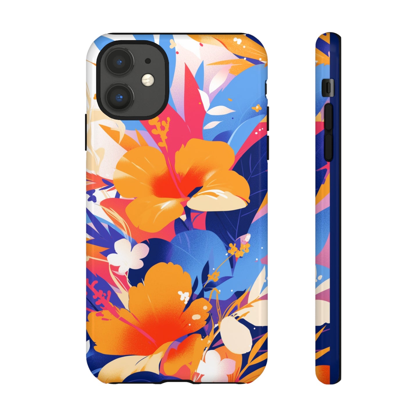 Vintage Abstract Flowers iPhone Case / Samsung Case