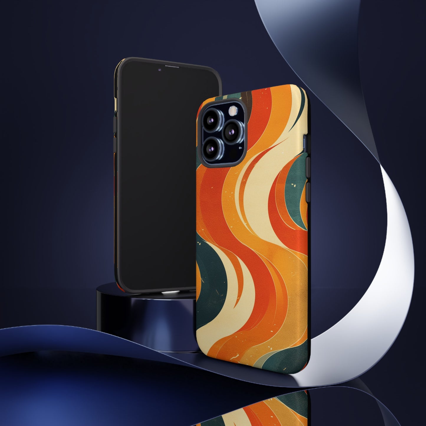 Retro Swirves iPhone Case / Samsung Case