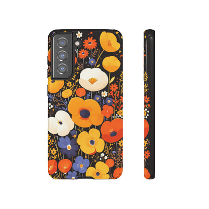 Retro Chaos, Wildflower iPhone Case / Samsung Case, Gift for Floral Lovers, Gift for Her