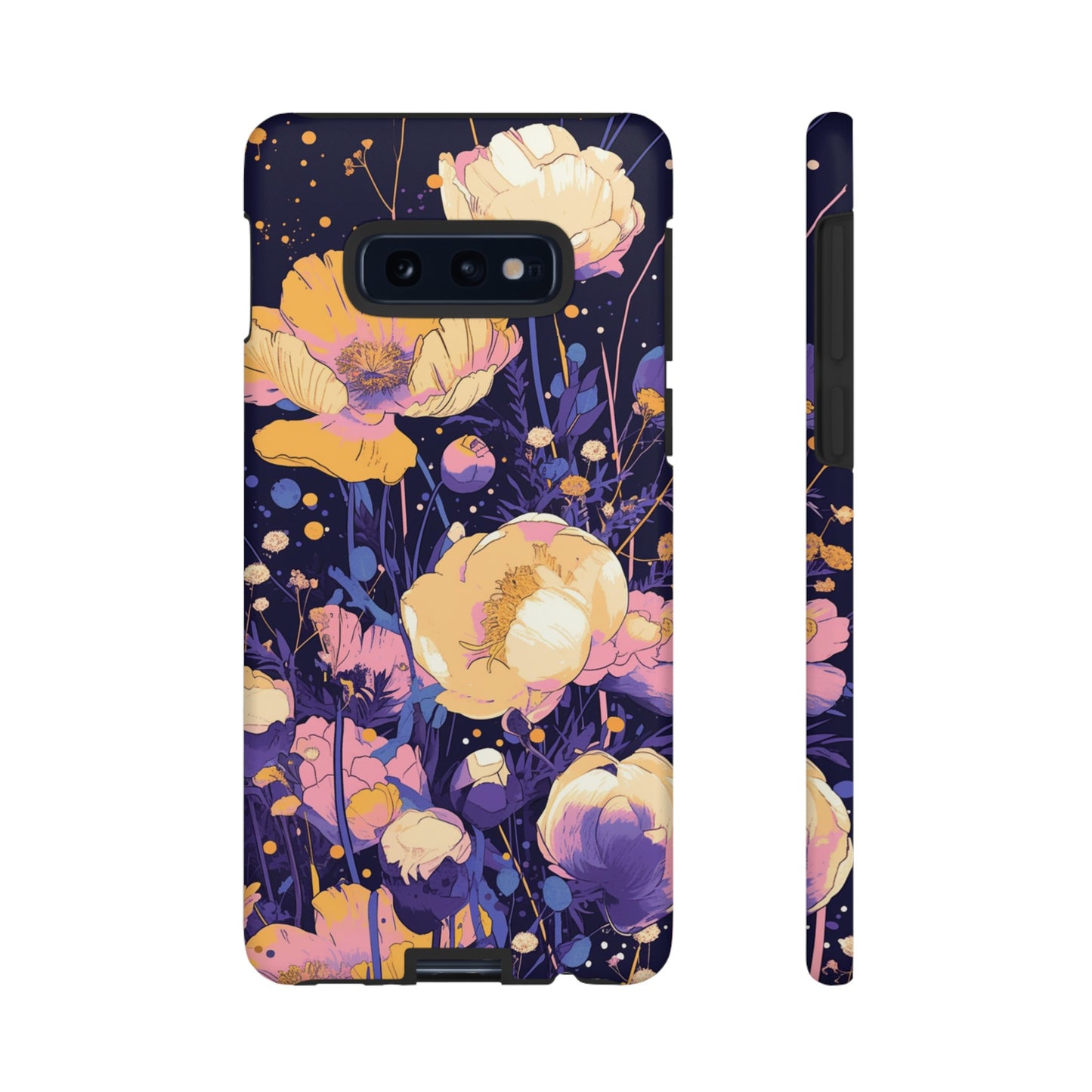 Night Cotton Flowers iPhone Case / Samsung Case