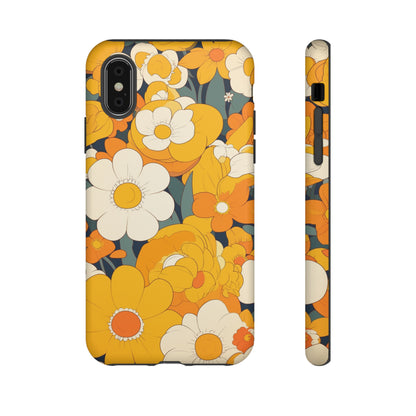 Retro Floral Art iPhone Case / Samsung Case