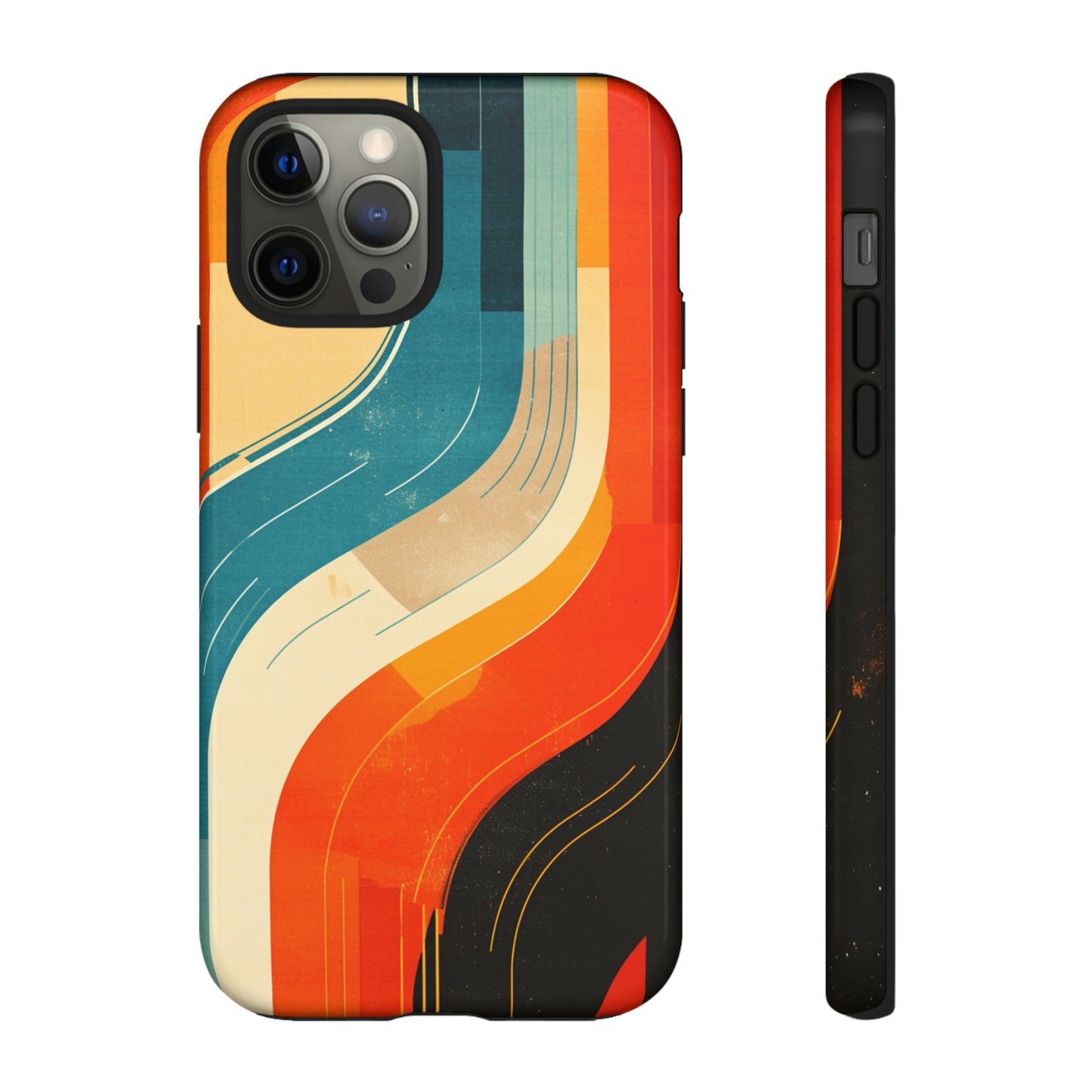 Groovey Retro Design Pattern iPhone Case / Samsung Case