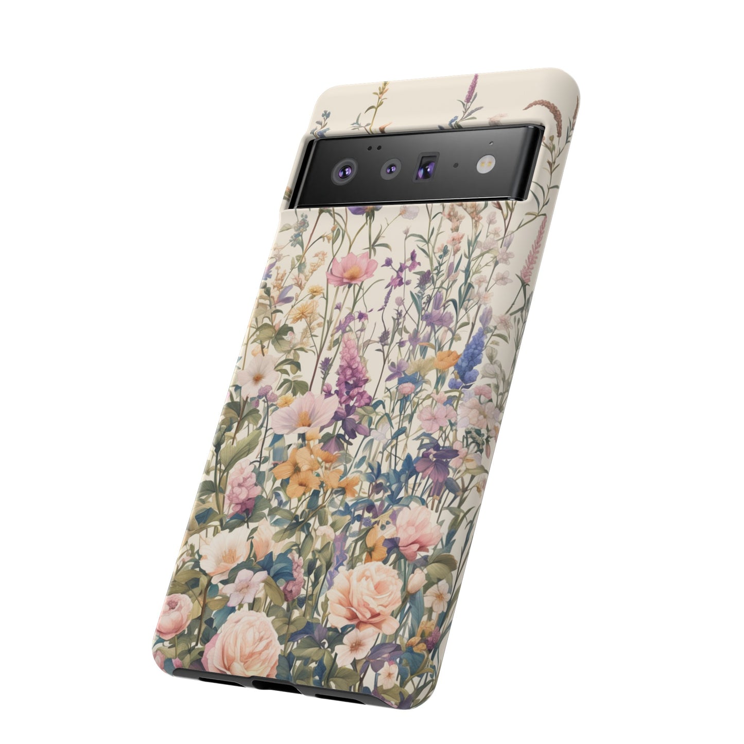 Tall Vintage Wildflowers iPhone Case / Samsung Case