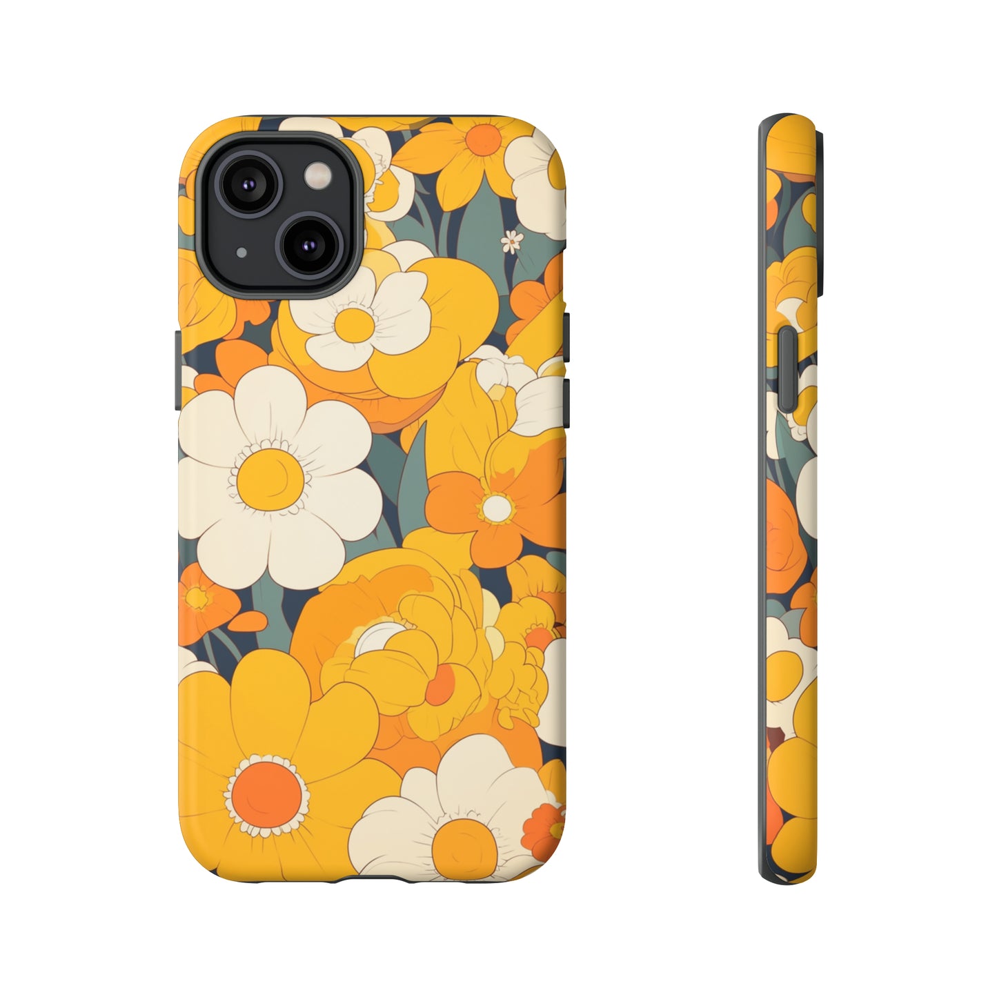 Retro Floral Art iPhone Case / Samsung Case