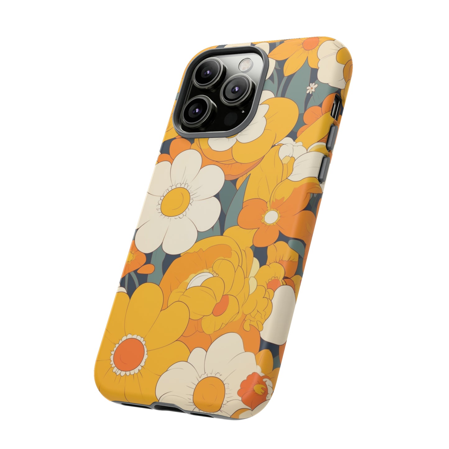 Retro Floral Art iPhone Case / Samsung Case