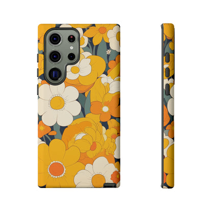 Retro Floral Art iPhone Case / Samsung Case