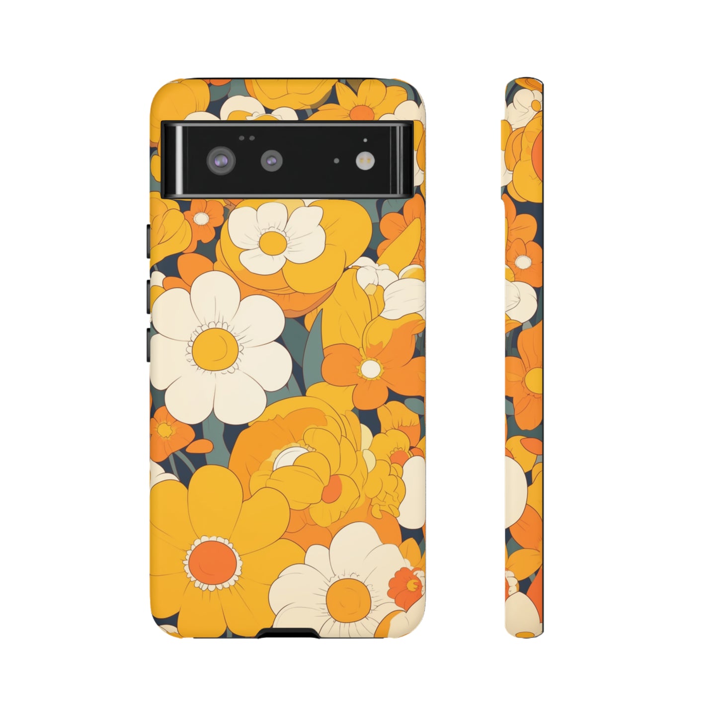 Retro Floral Art iPhone Case / Samsung Case