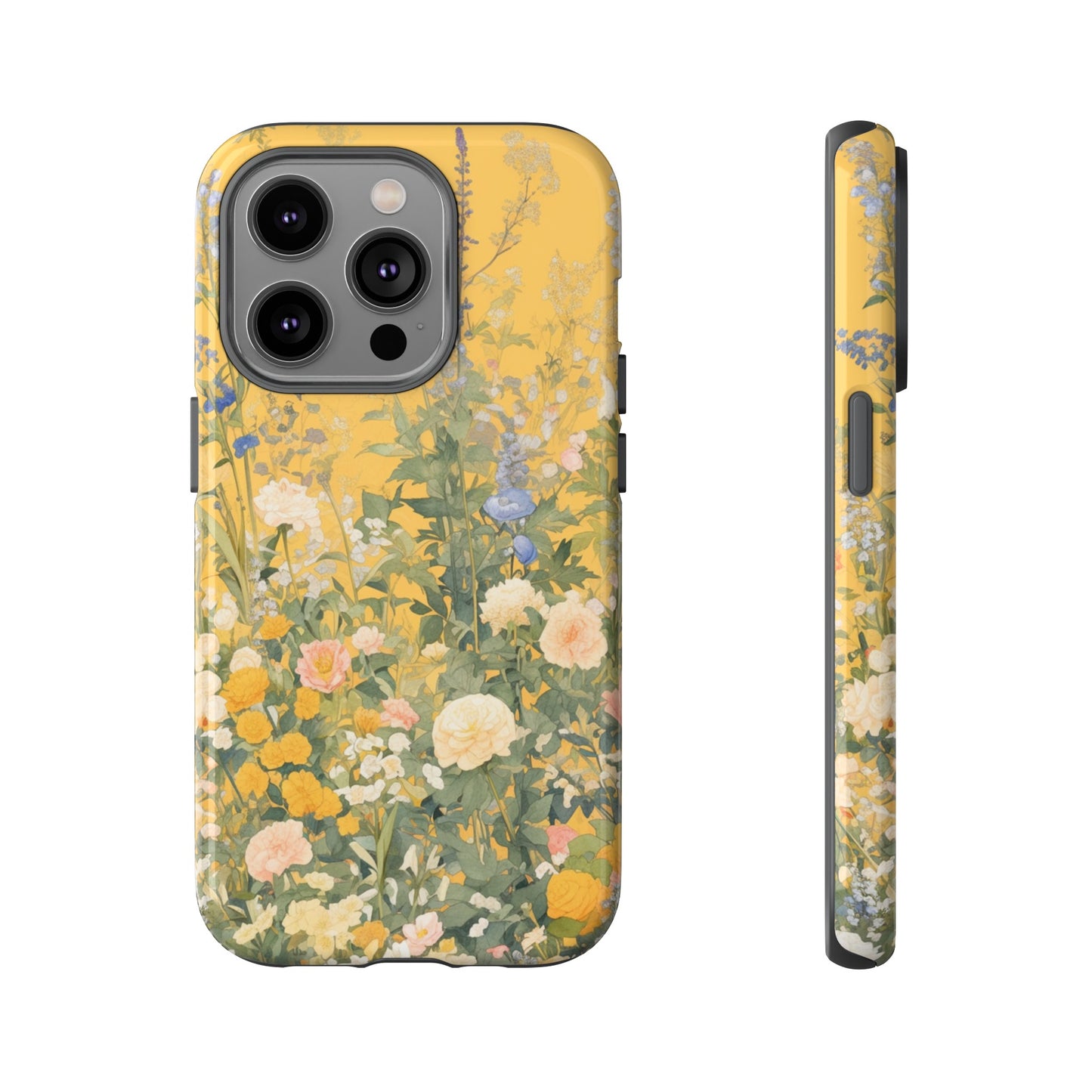 Tall Floral 1970's iPhone Case / Samsung Case