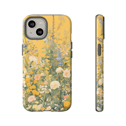 Tall Floral 1970's iPhone Case / Samsung Case