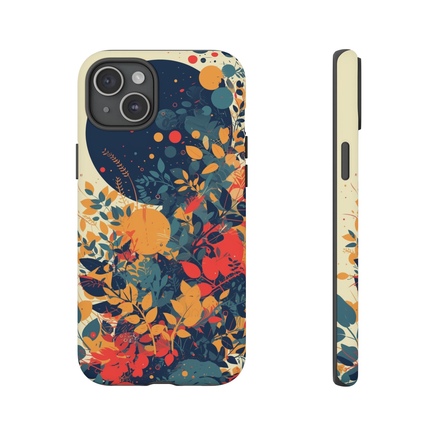 Retro Colorful Floral iPhone Case / Samsung Case