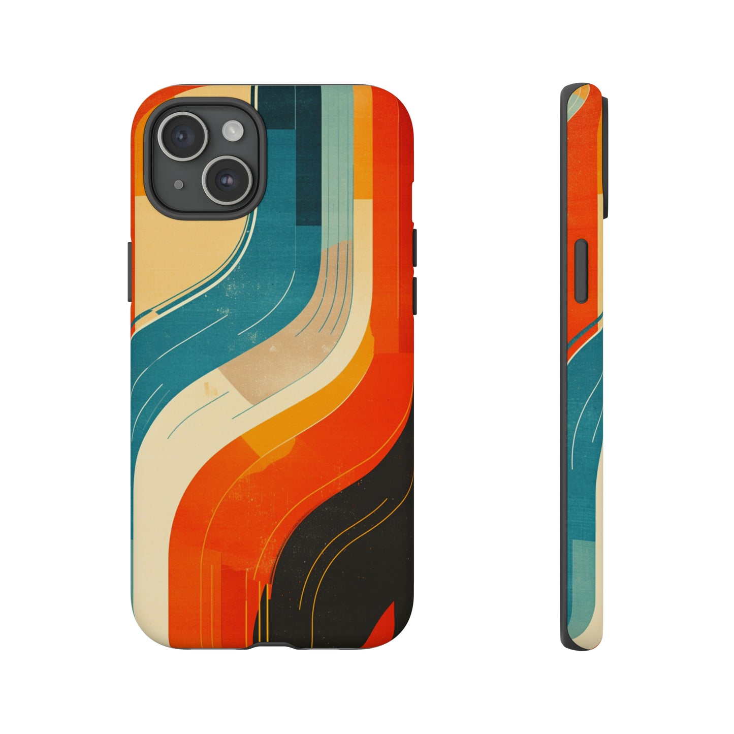 Groovey Retro Design Pattern iPhone Case / Samsung Case