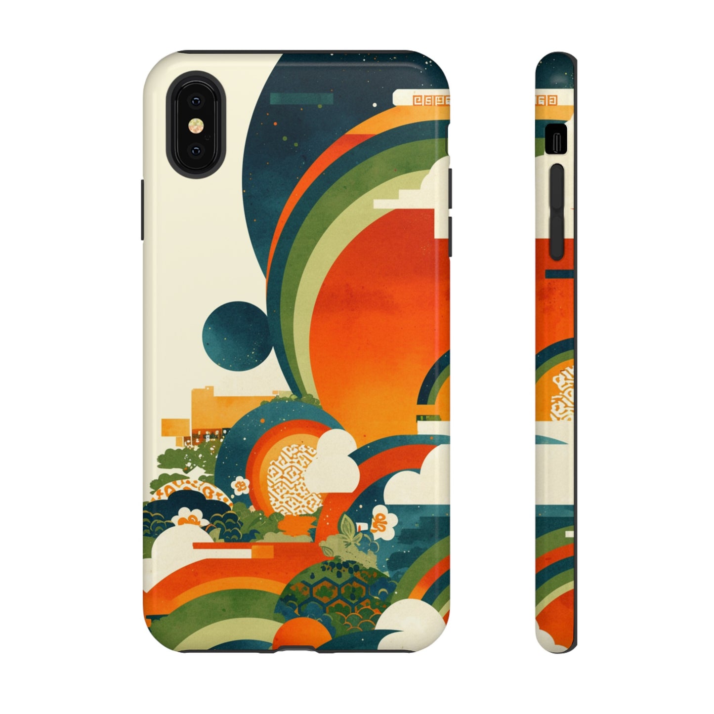 Retro Abstract iPhone Case / Samsung Case