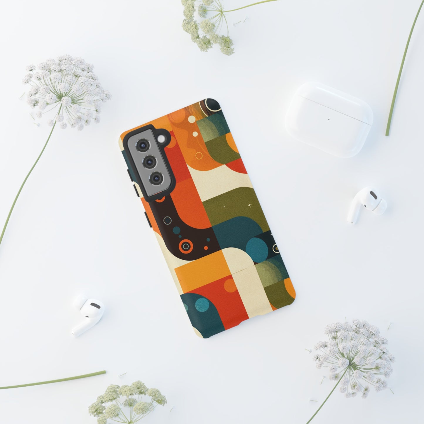 Cubical Retro Pattern iPhone Case / Samsung Case