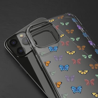 Colorful Butterflies | Clear iPhone Case / Samsung Case