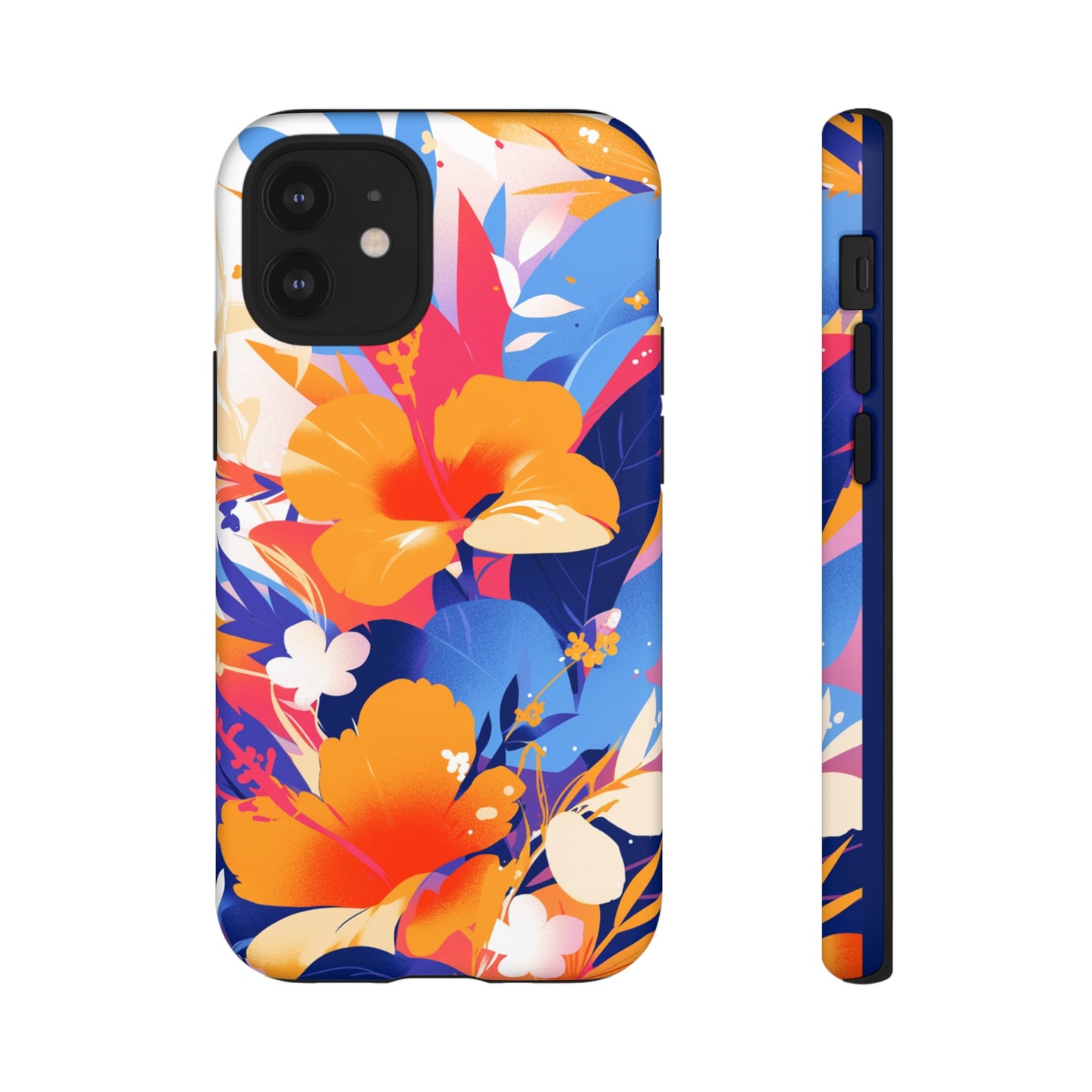 Vintage Abstract Flowers iPhone Case / Samsung Case