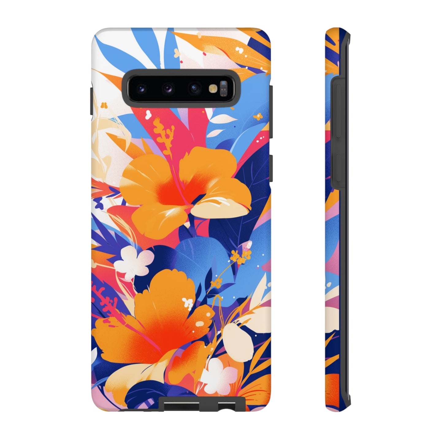 Vintage Abstract Flowers iPhone Case / Samsung Case