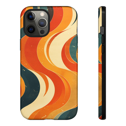 Retro Swirves iPhone Case / Samsung Case