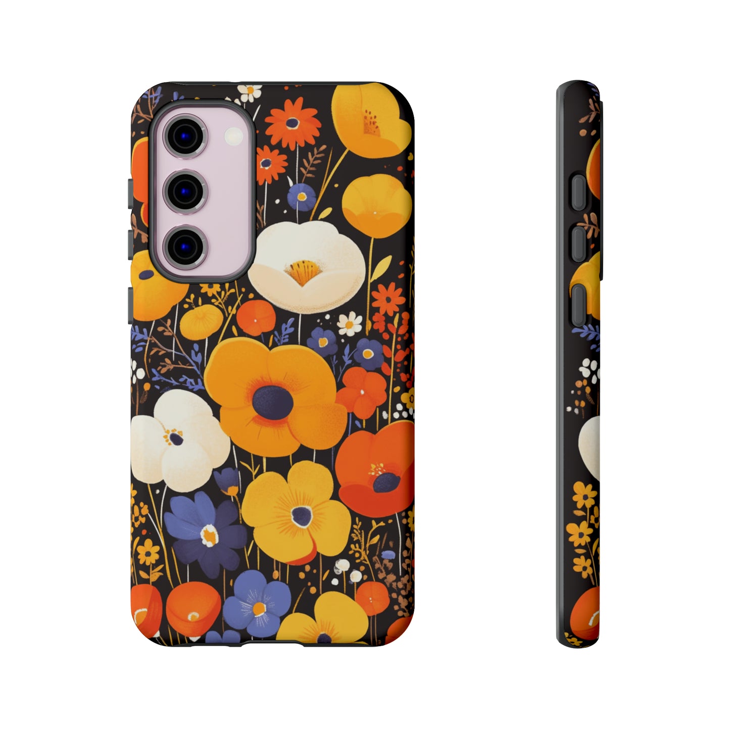 Retro Chaos, Wildflower iPhone Case / Samsung Case, Gift for Floral Lovers, Gift for Her