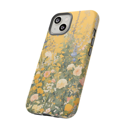 Tall Floral 1970's iPhone Case / Samsung Case