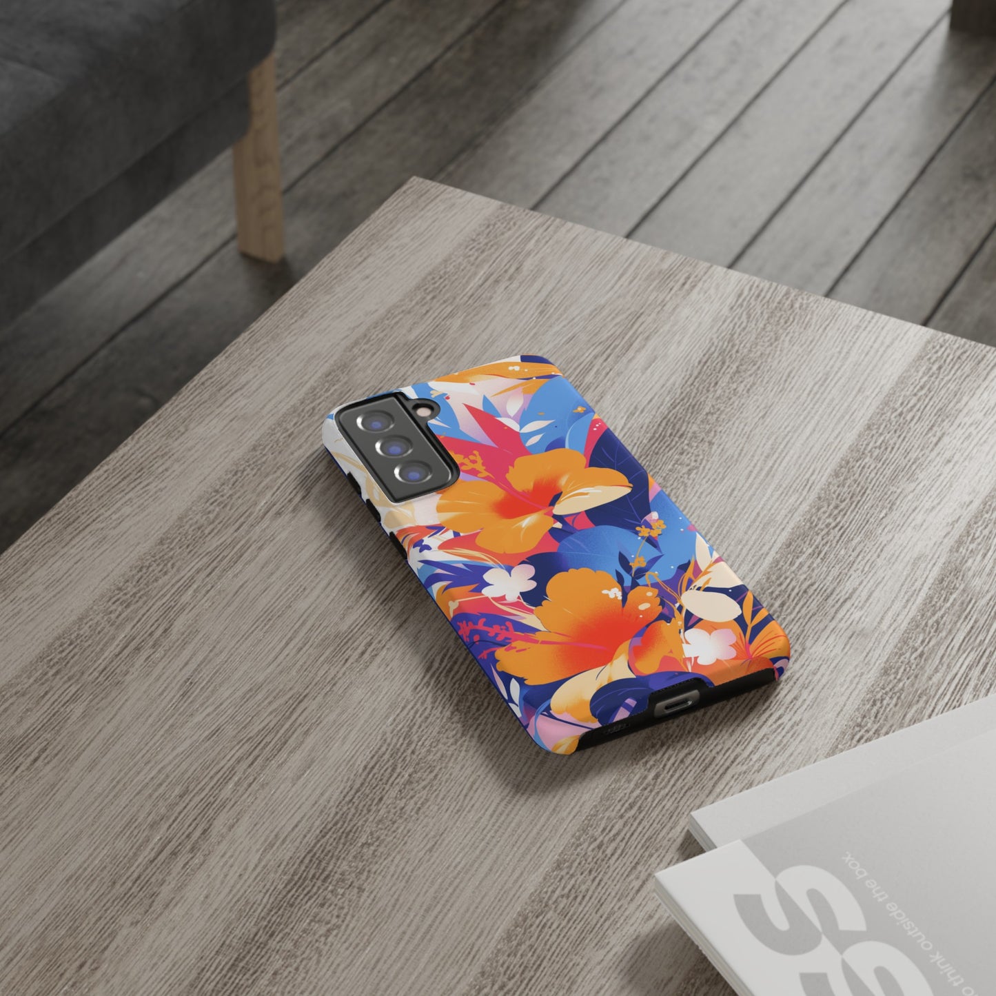 Vintage Abstract Flowers iPhone Case / Samsung Case