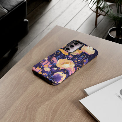 Night Cotton Flowers iPhone Case / Samsung Case