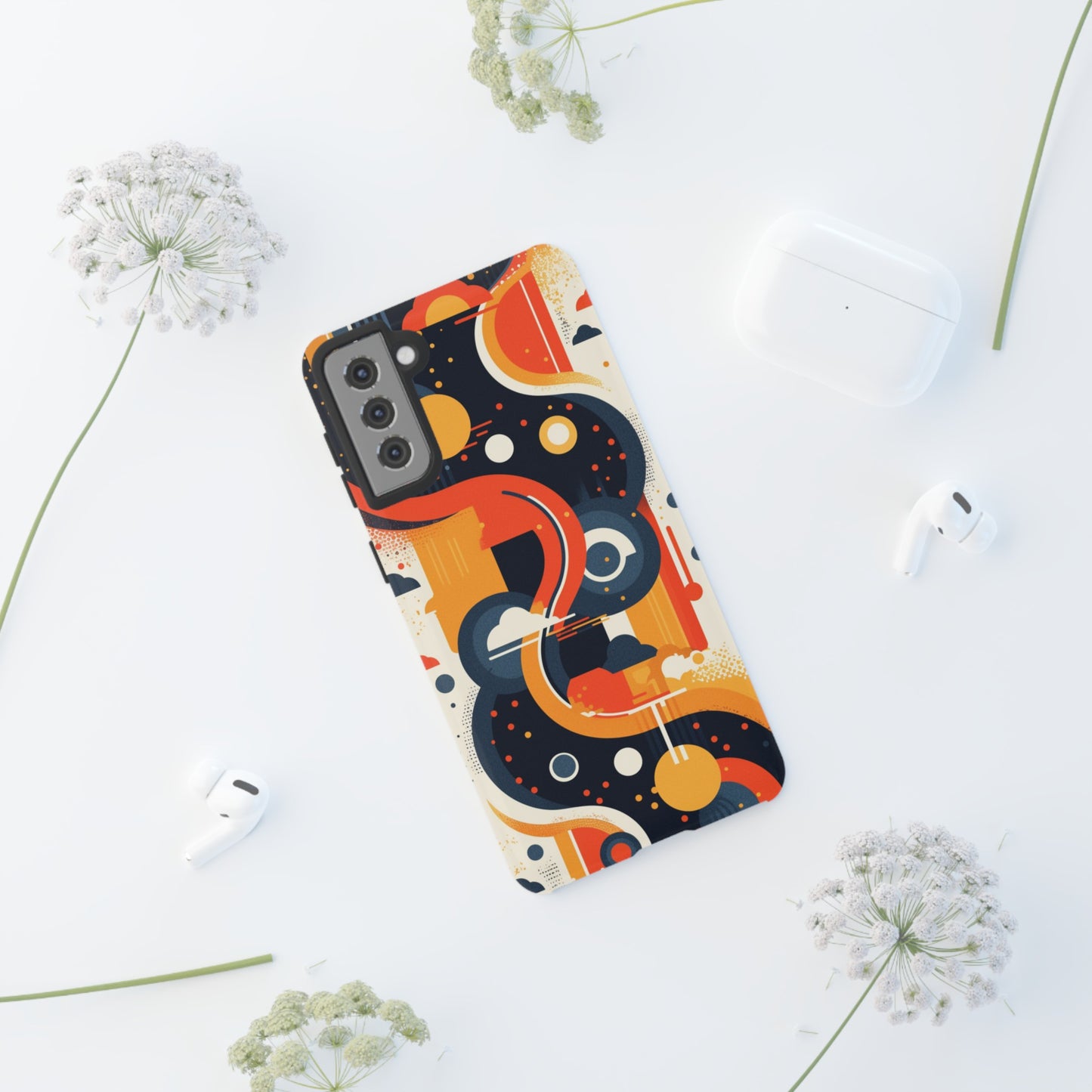 Retro Wandering Roads iPhone Case / Samsung Case