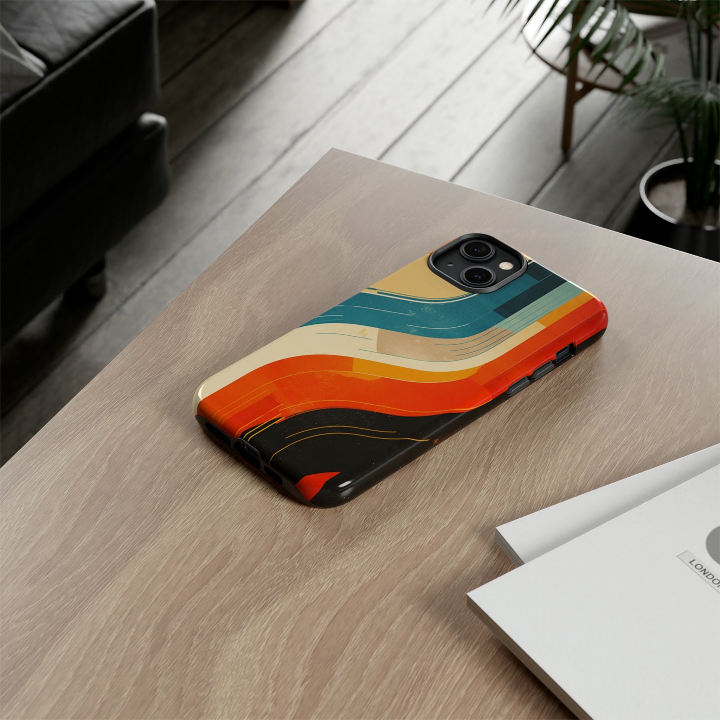 Groovey Retro Design Pattern iPhone Case / Samsung Case