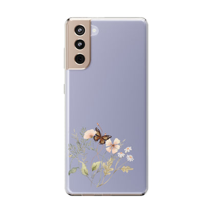 Gentle Wildflowers | Clear iPhone Case / Samsung Case