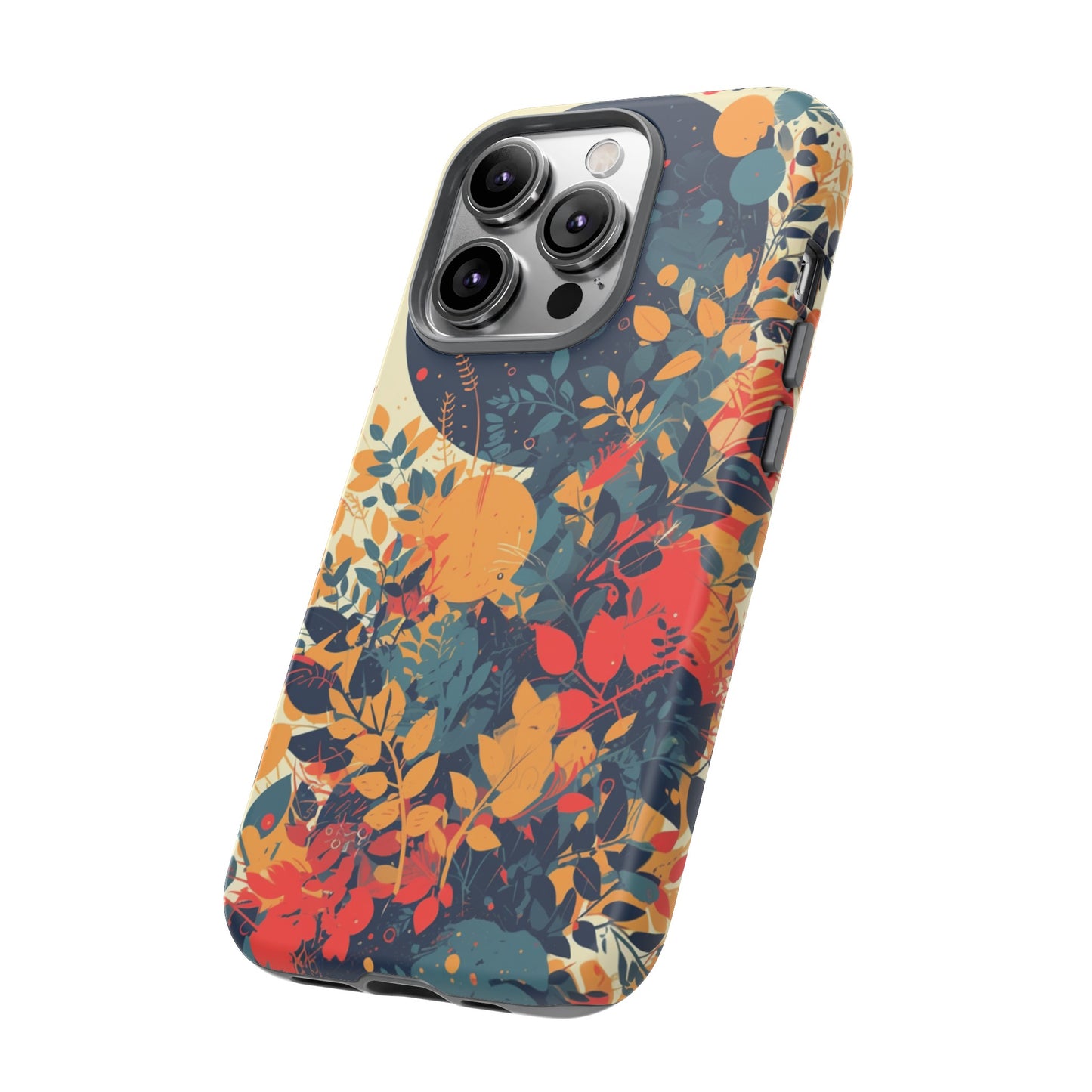 Retro Colorful Floral iPhone Case / Samsung Case