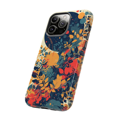 Retro Colorful Floral iPhone Case / Samsung Case