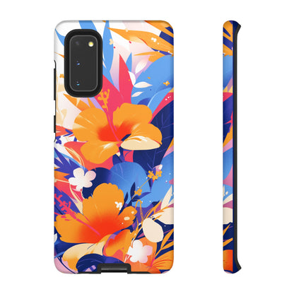 Vintage Abstract Flowers iPhone Case / Samsung Case