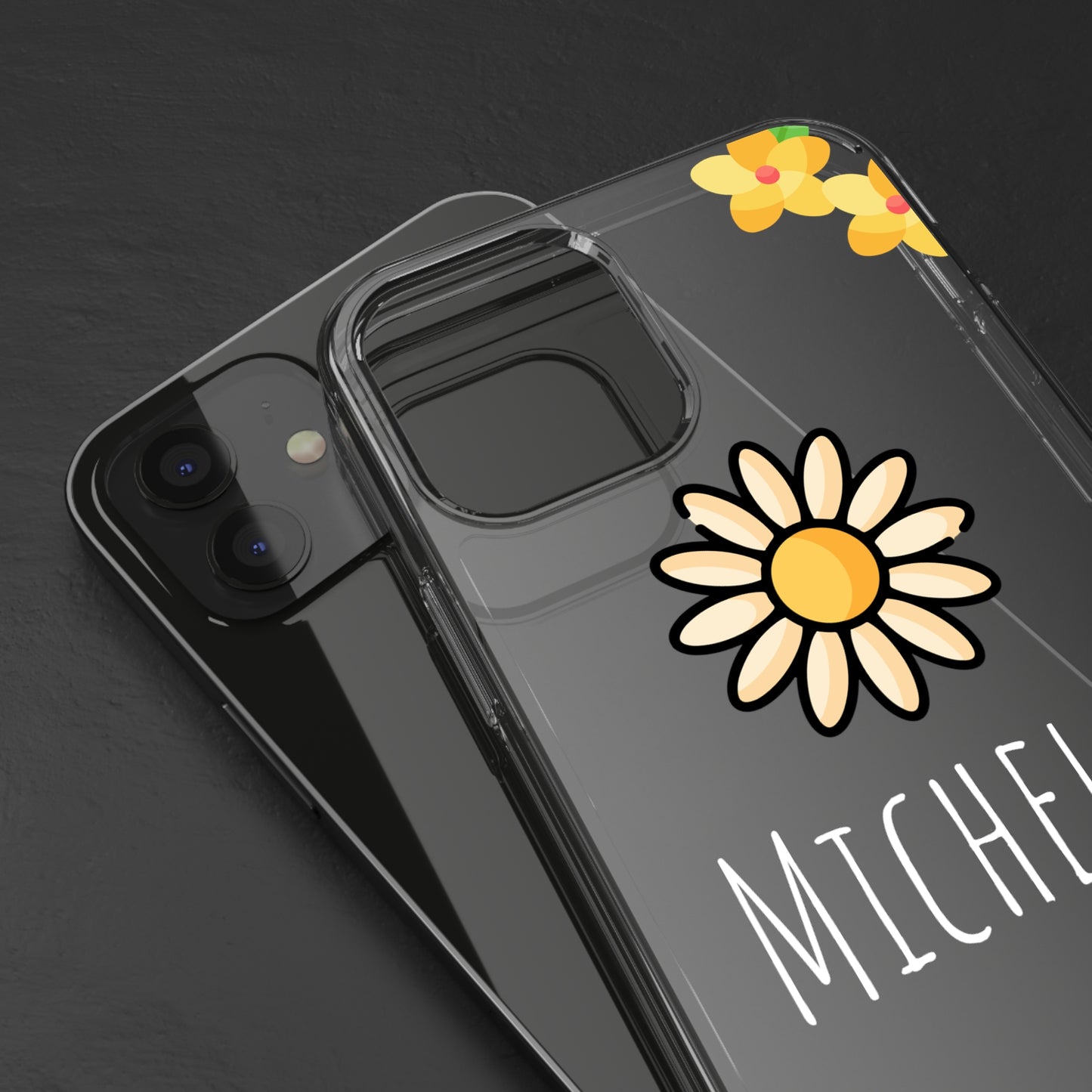 Custom Clear Sunflower | Clear iPhone Case / Samsung Case