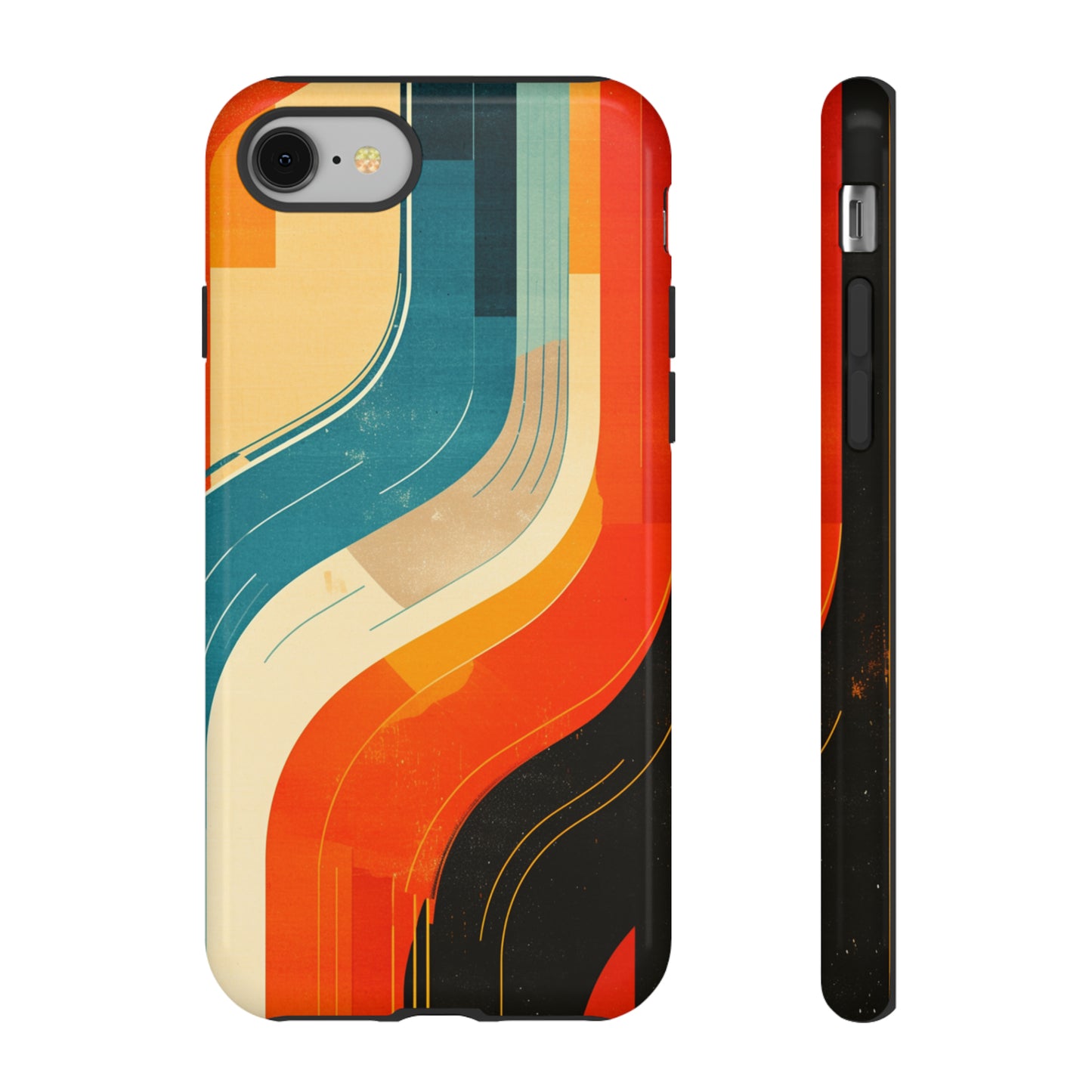 Groovey Retro Design Pattern iPhone Case / Samsung Case