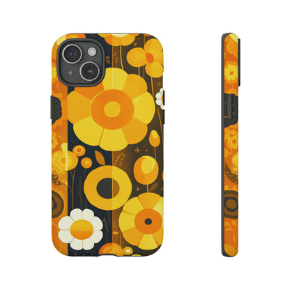 Floral Lines Retro iPhone Case / Samsung Case