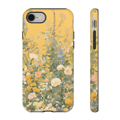 Tall Floral 1970's iPhone Case / Samsung Case