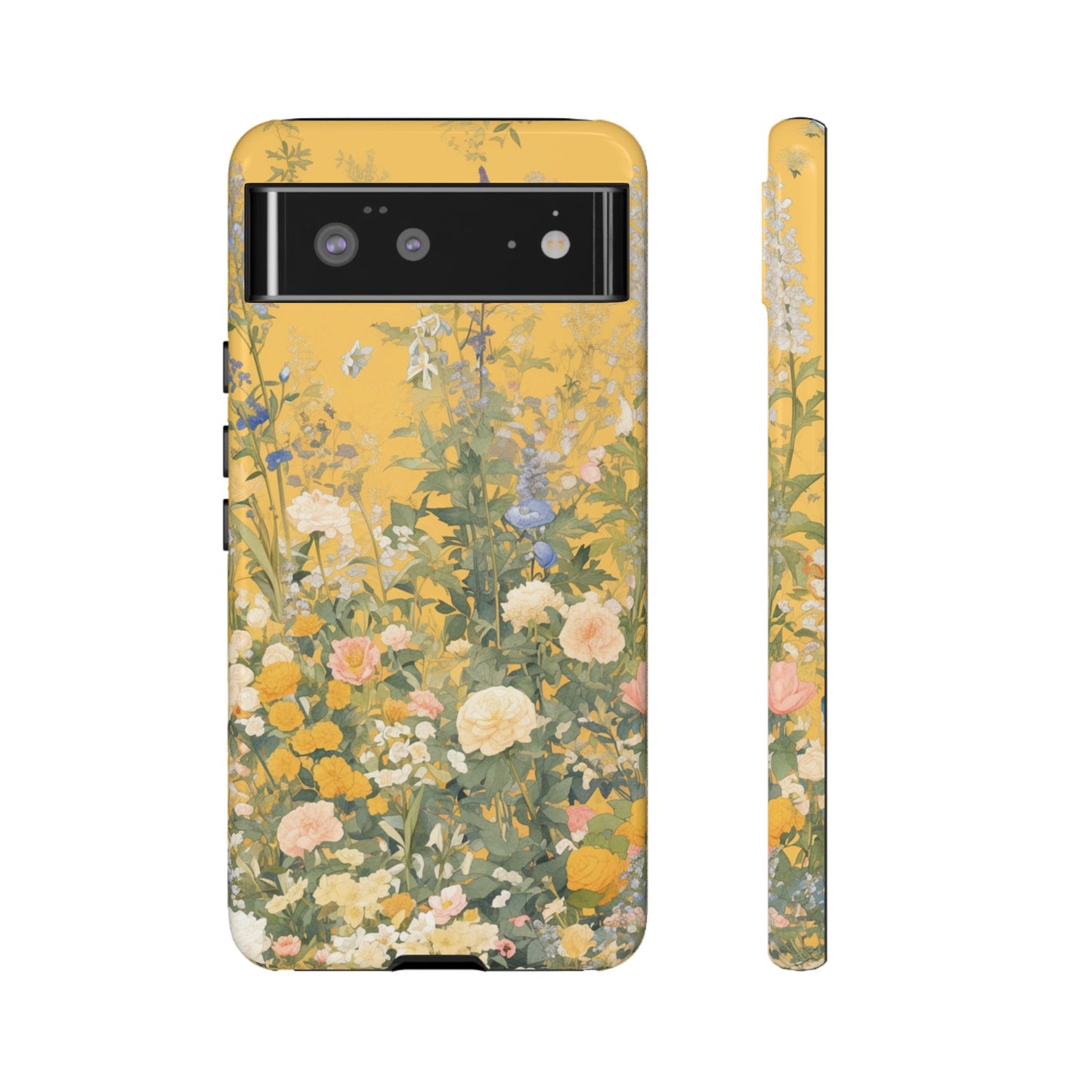 Tall Floral 1970's iPhone Case / Samsung Case