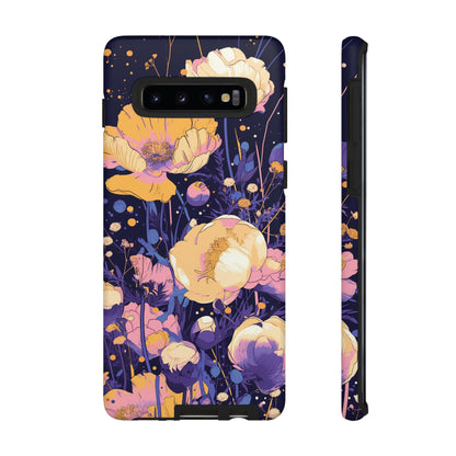 Night Cotton Flowers iPhone Case / Samsung Case