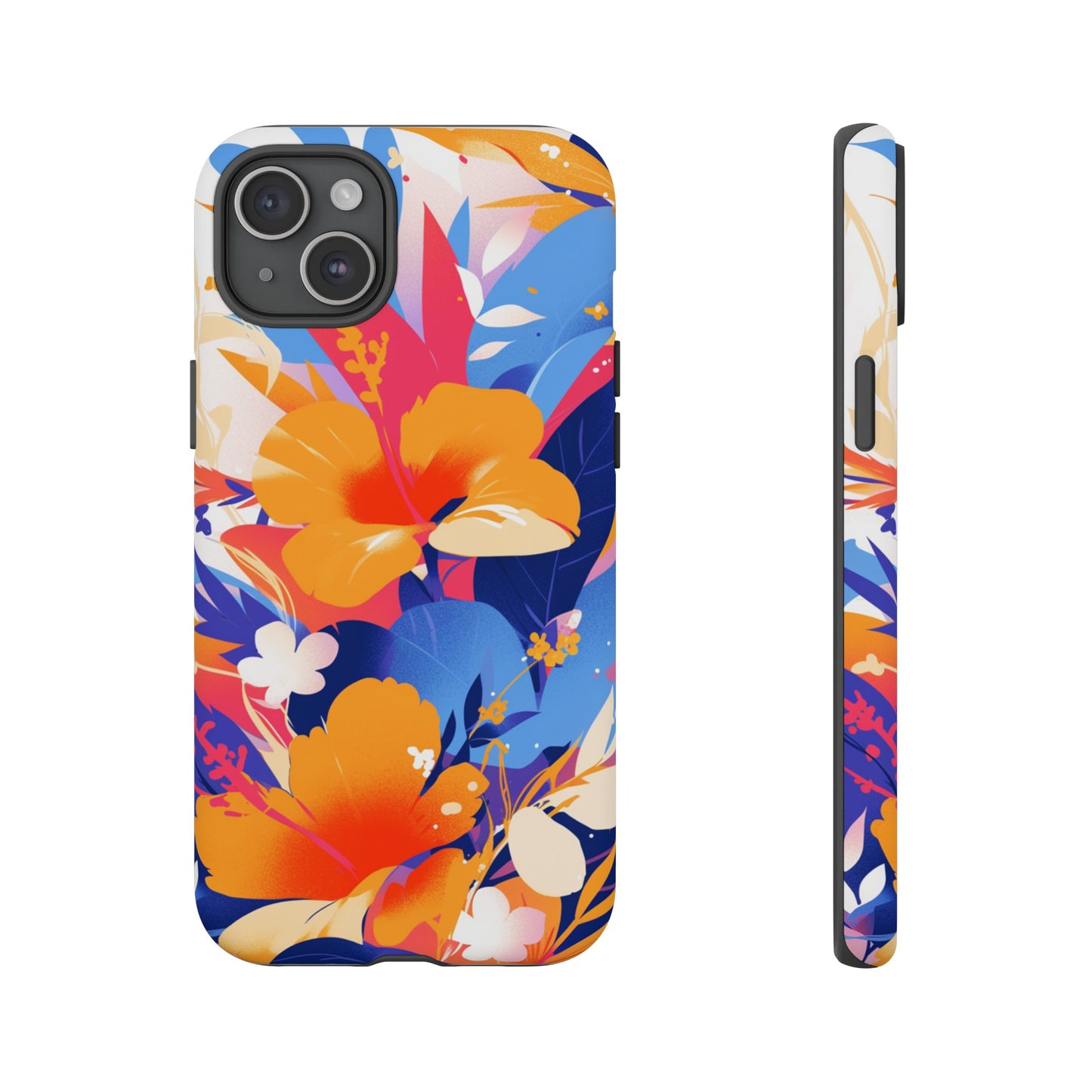 Vintage Abstract Flowers iPhone Case / Samsung Case